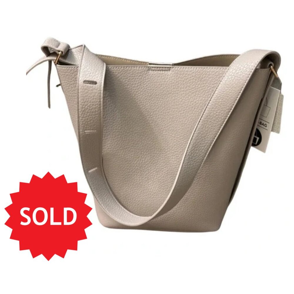 Rachel Zoe Cream Hobo Bag Set Minimalist Design